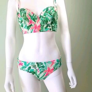 Old Navy Tropical Retro Bikini